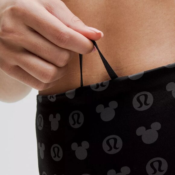 Disney X Lululemon Wunder Train High-Rise Tight 25" NWT Disney Print Black - Picture 5 of 7